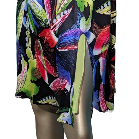 Cache Vintage Bright Floral Sundress Size 6 Preowned - Picture 4 of 6